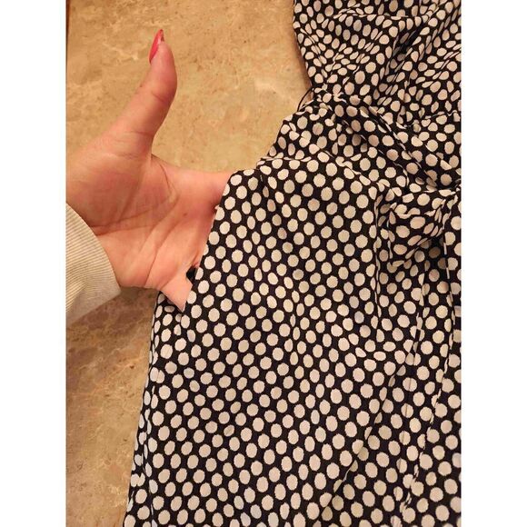 White House Black Market ruffle polka dot dress size xxs - Picture 4 of 12